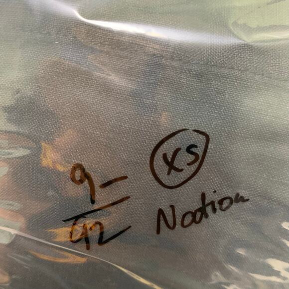 NATION LTD Los Angeles 100%‎ Linen Pants Black  Waist Wide Leg Women’s XS - Picture 11 of 11